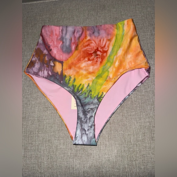 664.  Mara Hoffman Lydia Bikini Bottom - Picture 3 of 6